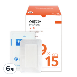 밴드골드 슈퍼포아 50매입, 6개