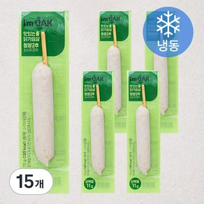 맛있는 닭가슴살 청양고추 소시지 꼬치 (냉동), 70g, 15개