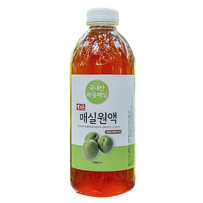 예가촌 100% 하동 국산 발효 매실원액, 1L, 1개