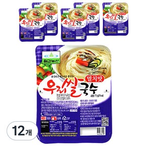 칠갑농산 우리쌀국수 멸치맛, 77.5g, 12개