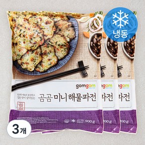 곰곰 미니 해물파전 (냉동), 900g, 3개