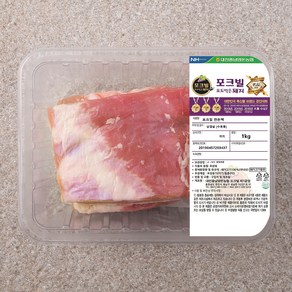 포크빌 한돈 삼겹살 수육용 (냉장), 1kg, 1개