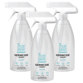 네이쳐러브메레 유아용 뿌리는 소독제, 500ml, 3개