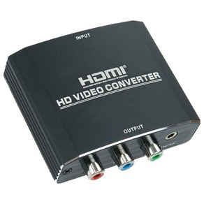 Coms HDMI to 컴포넌트 구형 아날로그 변환 컨버터, ZH300