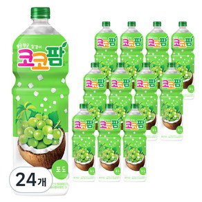 코코팜 포도, 1.5L, 24개