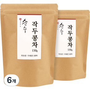 티랑 정성가득 순수 작두콩차 2개, 150g, 1개입, 6개