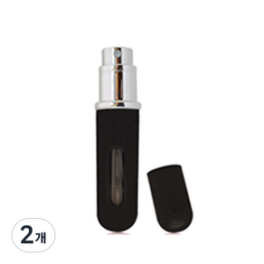 골드루쓰 프리미엄 향수공병 5ml, 오닉스블랙, 2개