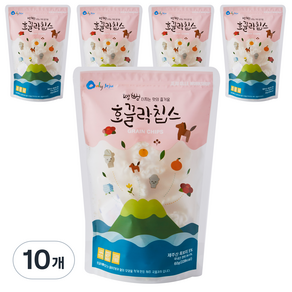 제주마미 호끌락 칩스 뻥튀기, 60g, 10개