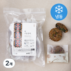 담꽃 구움찰떡 쑥맛 10입 (냉동), 700g, 2개