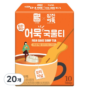 녹차원 따끈따끈 어묵국물티 오리지널맛, 4g, 10개입, 2개