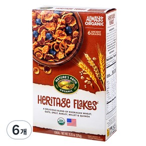 네이쳐패스 헤리티지플레이크, 375g, 6개