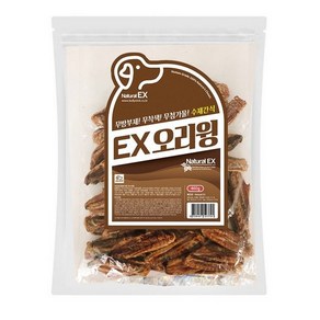 네츄럴이엑스 대용량 강아지 간식 460g, 오리윙, 1개