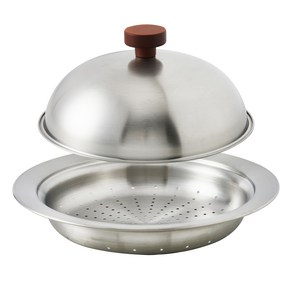 코멧 홈 스테인리스 돔 스티머 찜기 + 뚜껑 세트, 1세트, 28cm