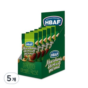 바프 마카다미아 허브솔트 믹스넛 30g x 6p