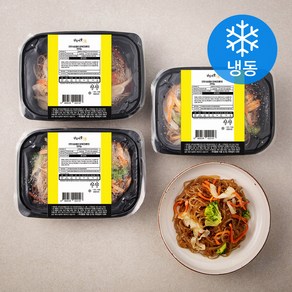 남도애꽃 간편 브로콜리 잡채 전통맛 (냉동), 250g, 3개