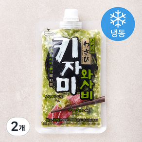 고래미 키자미 와사비 (냉동), 250g, 2개