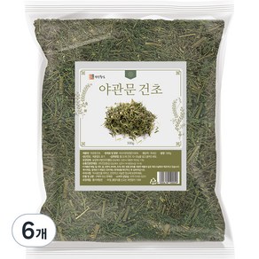 건강중심 말린야관문 건초, 500g, 1개입, 6개