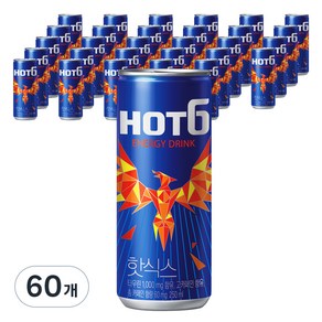 핫식스 오리지널, 250ml, 60개