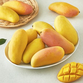 수플린 태국산 마하차녹 망고 10~12과, 3.8Kg, 1박스