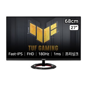 에이수스 FHD TUF Gaming 180Hz Fast IPS 게이밍 모니터, 68.58cm, VG279Q3R