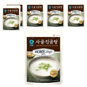 청정원 호밍스 사골진곰탕, 500g, 6개