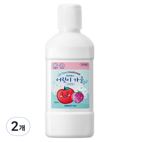 제니튼 닥터제니 어린이 가글 사과자두향, 300ml, 2개