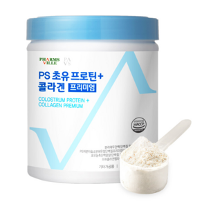 팜스빌 PS 초유 프로틴 플러스 콜라겐 프리미엄, 420g, 1개