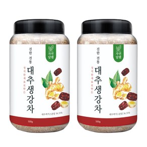 자연달램 진한 전통 대추 생강차, 500g, 1개입, 2개