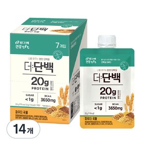 더단백 파우더 곡물 다이어트쉐이크, 32g, 14개