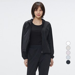 스파오 여성용 UV차단 후드 집업 재킷