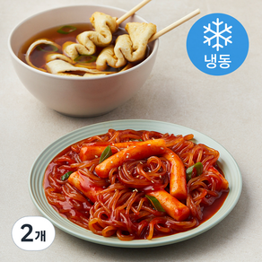 어나더테이블 쫄볶이와 어묵탕 밀키트 (냉동), 579g, 2개