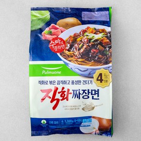 풀무원 직화짜장면 4인분, 1.32kg, 1개