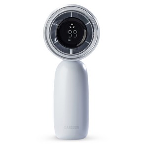 단순생활 뚱카롱 백풍기 휴대용 선풍기, FAT CARON 100-SPEED FAN, 스카이블루