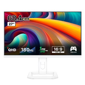 한성컴퓨터 QHD Fast IPS mini LED 리얼 180 게이밍 모니터, 68cm, TFG27Q18PM(무결점)