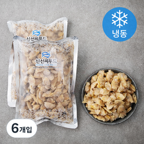 신선씨푸드 자숙 바지락살 400g*2, 400g, 6개입