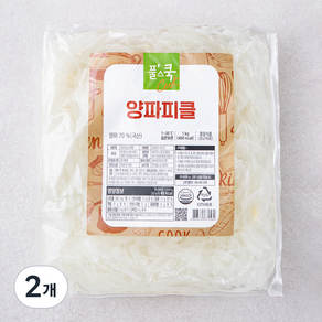 풀스쿡 양파피클, 1kg, 2개