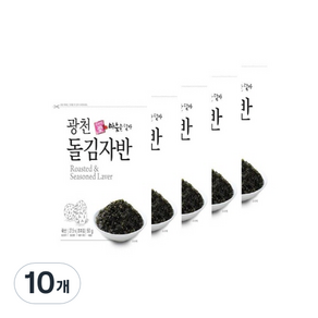 아버지愛마음을담아 광천돌김자반, 50g, 10개