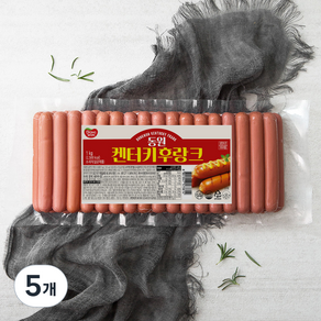 동원 켄터키후랑크 소시지, 1kg, 5개