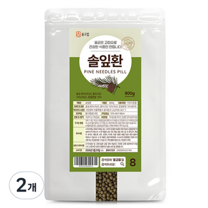 윤고집 솔잎환, 800g, 2개