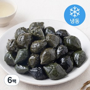 창억떡 쫄깃하고 달콤한 모시찐송편 (냉동), 250g, 6팩