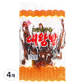 삼호식품 대왕발 조미오징어, 35g, 4개