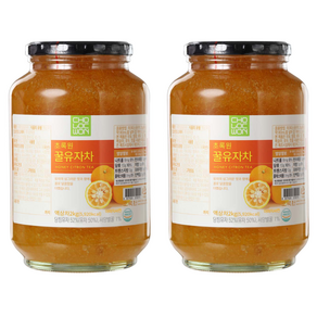 초록원_참꿀유자차, 2kg, 1개입, 2개