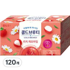 담터 콜드브루티 리치캐모마일, 1g, 20개입, 6개