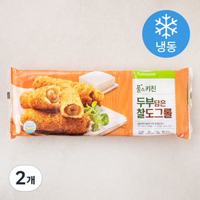 풀스키친 두부담은 찰도그롤 10입 (냉동), 2개, 600g