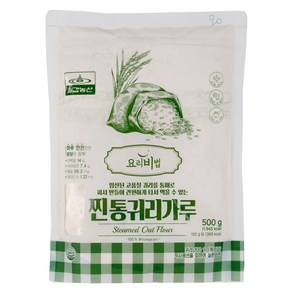 찐통귀리가루, 1개, 500g