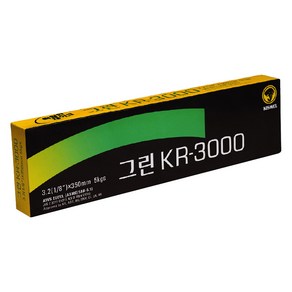 KISWEL 아크용접봉 그린 KR-3000