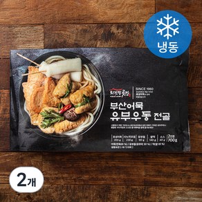 외갓집곳간 부산어묵 유부우동 전골 (냉동), 710g, 2개