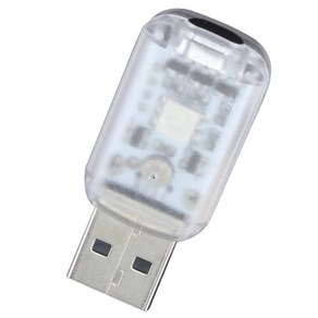 삼에스 브릴리언트 라이팅 RGB 컬러 USB 무드등, 혼합색상, 1개