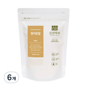 신선약초 현미분말, 300g, 6개