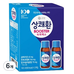 큐원 상쾌환 BOOSTER, 200ml, 6개